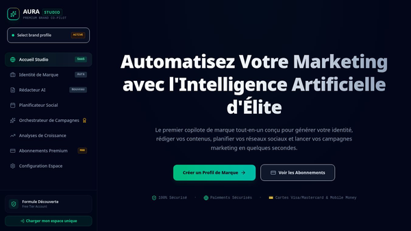 SaaS IA Création de contenu