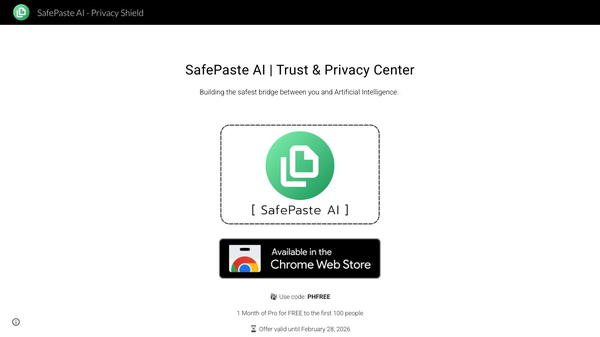 SafePaste AI - Privacy Shield