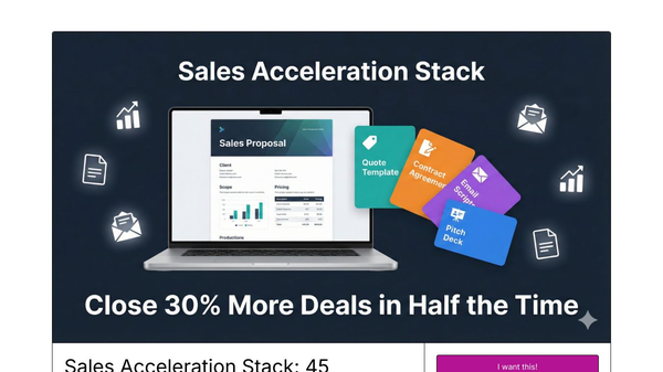 Sales Acceleration Stack