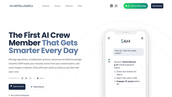 SAM | AI Crew Member