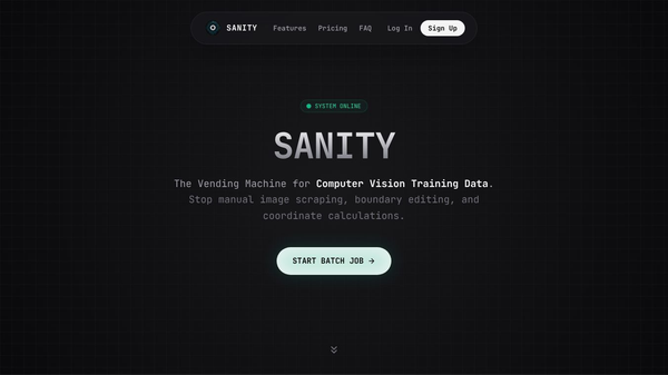 Sanity CV