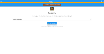 Sanjaya chatbot