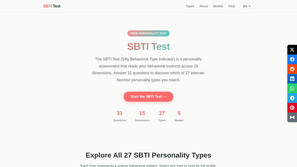 sbti test