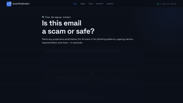 scanthesender.com