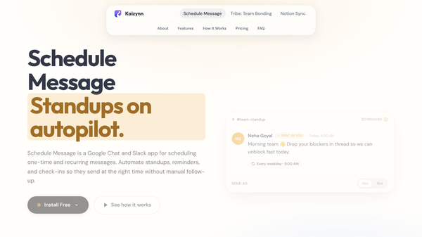 Schedule Message for Teams