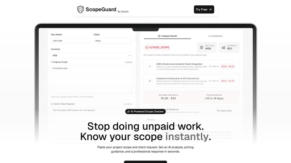 ScopeGuard AI