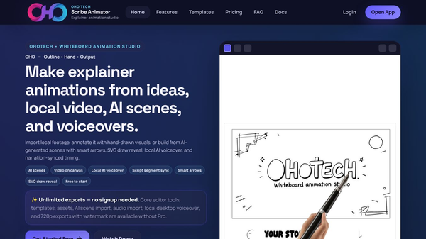 Scribe Animator: AI & Video