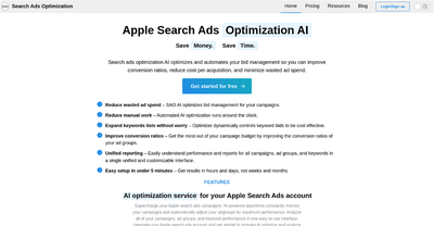 Search Ads Optimization AI