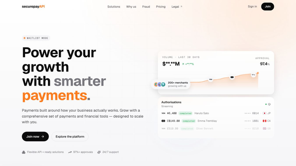 securepayAPI · Smart payment platform