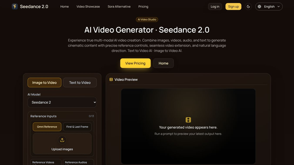 Seedance 2.0 AI Video Generator - 1