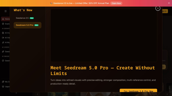 Seedance 2.0 AI Video Generator