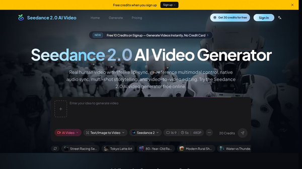 Seedance 2.0 AI Video