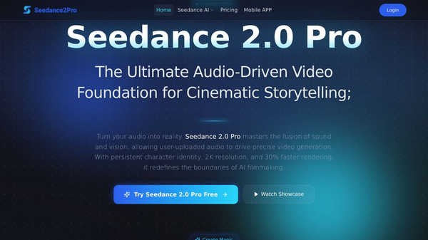 Seedance 2.0 Pro
