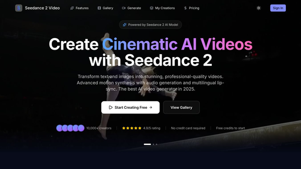 Seedance 2 Video