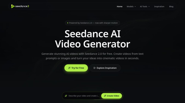 Seedance AI Video Generator