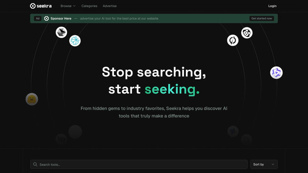 Seekra - Ai Tools Finder