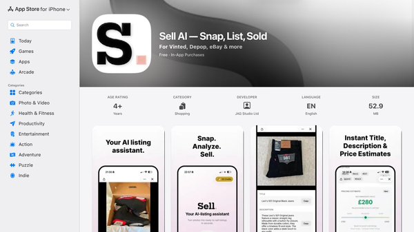 Sell AI — Snap, List, Sold