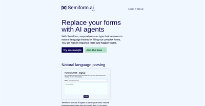 Semiform