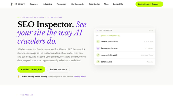 SEO Inspector by J6 Venture