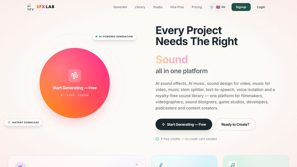 SFX Lab Pro