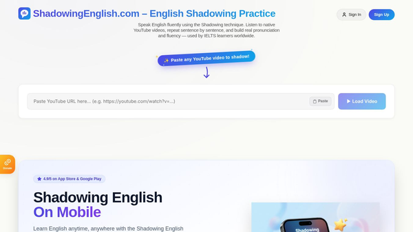 ShadowingEnglish