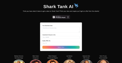 SharkTank AI