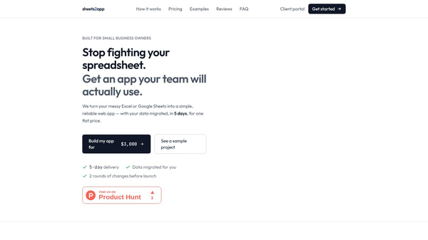 Sheets2App