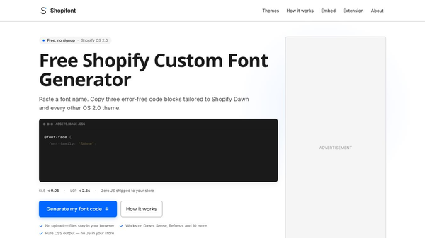 Shopifont