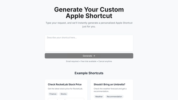 ShortcutBuilder