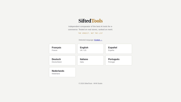 SiftedTools