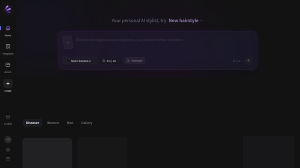 Silky | AI Hairstyle Changer