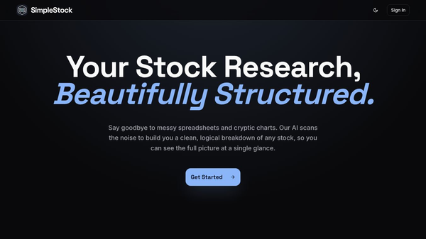 SimpleStock AI