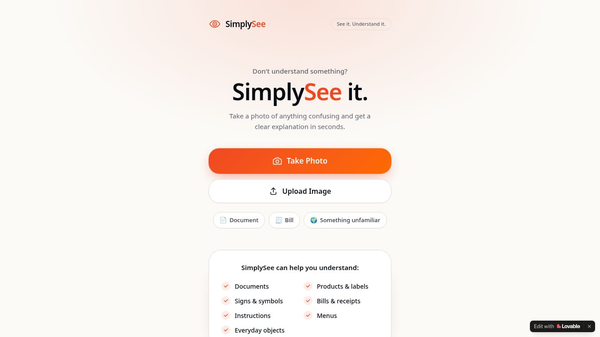 SimplySee — See it. Understand it.