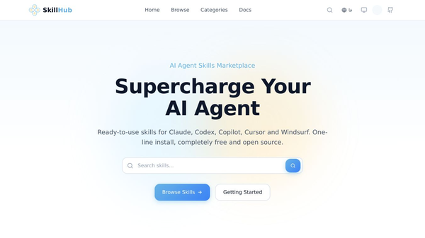 SkillHub for AI Agents