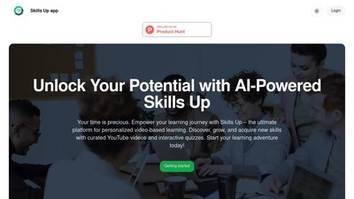 Skills Up : Your AI learning buddy