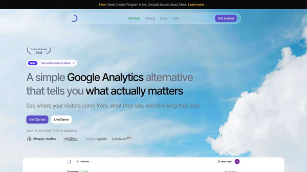 Sleek Analytics v3