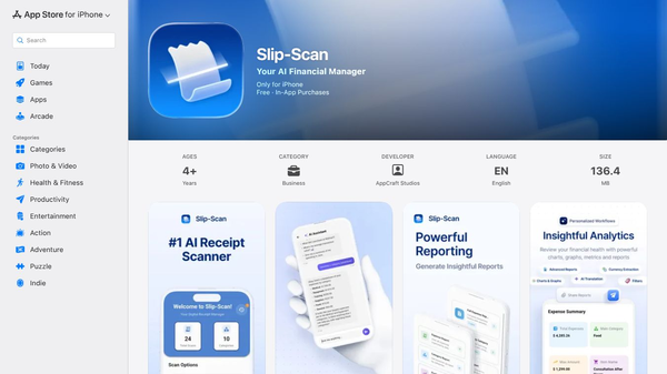 Slip-Scan | AI Receipt Scanner