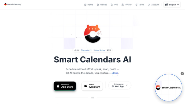 Smart Calendars AI 2.0