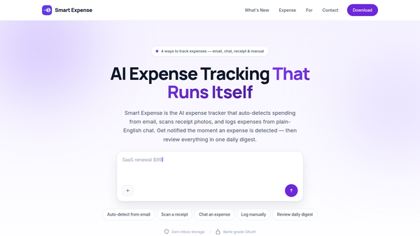 Smart Expense: AI Expense Tracker