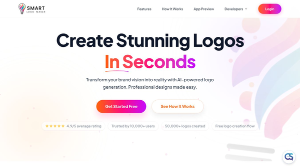 Smart Logo Maker: AI-Generated Logos