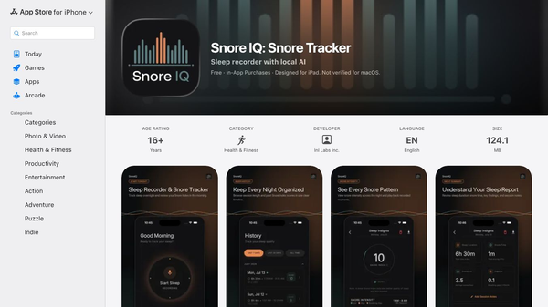 Snore IQ : On-device AI Snore Detection