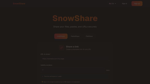 SnowShare