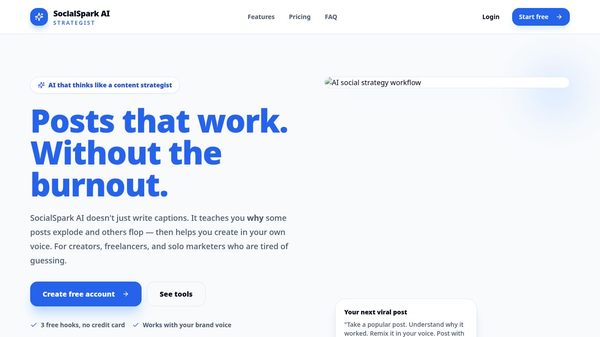 Social Spark AI