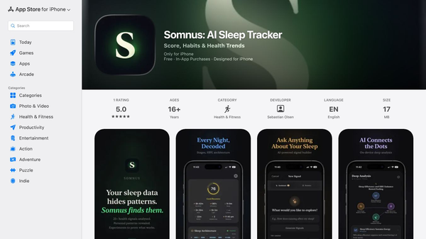 Somnus: AI Sleep Tracker
