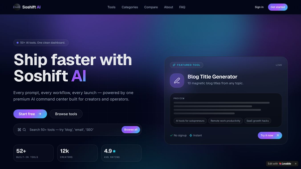 Soshift-Ai