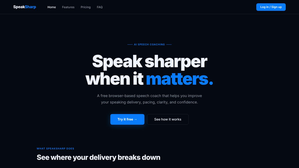SpeakSharp