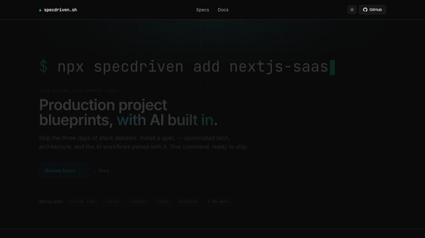specdriven