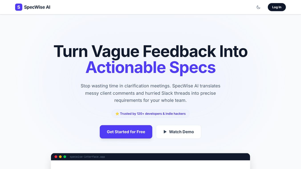 SpecWise AI