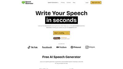 SpeechGeneratorAI