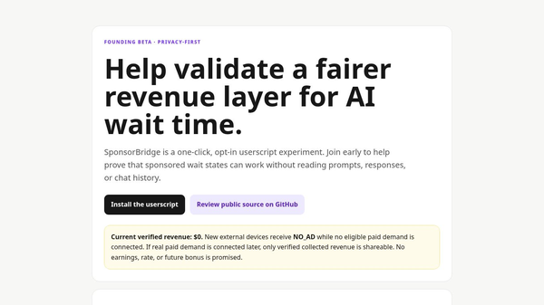 SponsorBridge